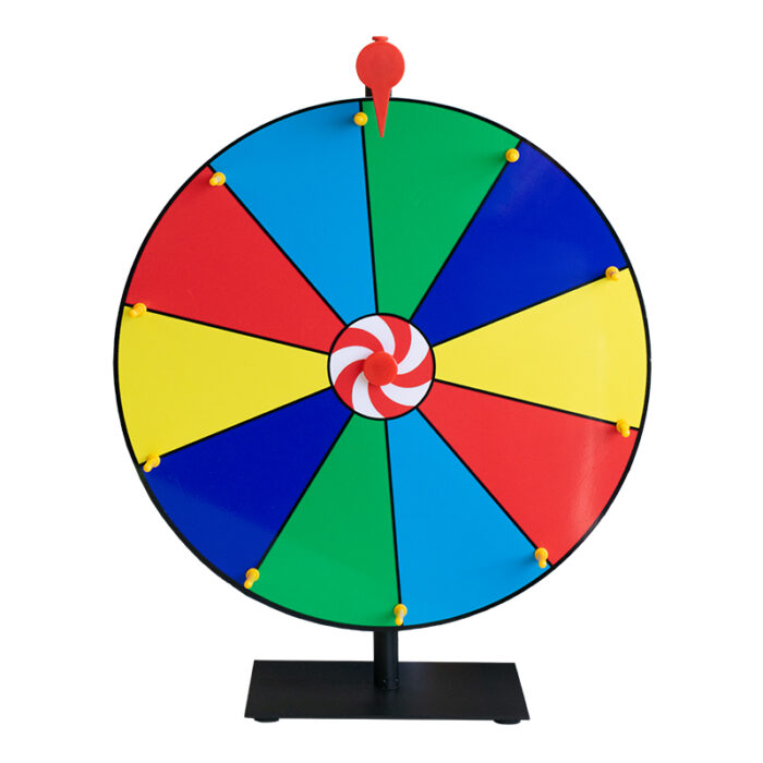 Tabletop Spinning Wheel Game