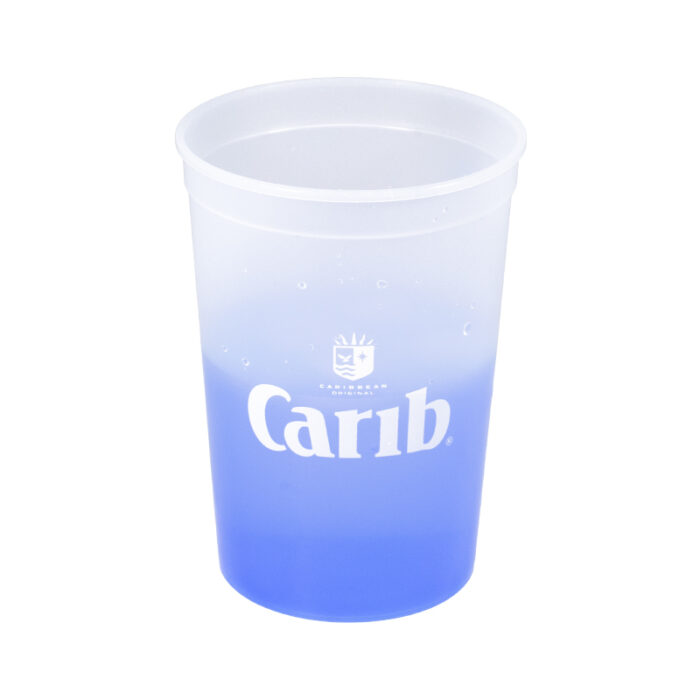 Thermo Colour Changing Plastic Stadium Cup
