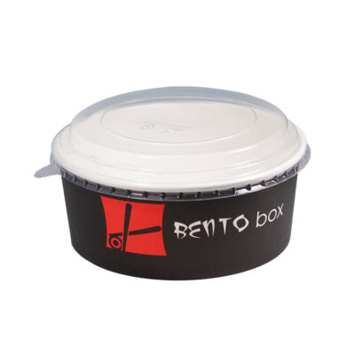 Olio Disposable Paper Salad Bowl